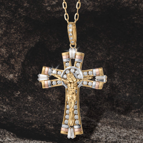 Daniel Steiger Divine Trifecta Crucifix Pendant