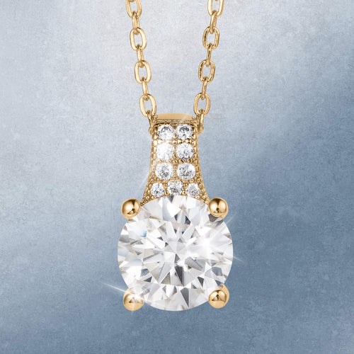 Everlight Moissanite Pendant