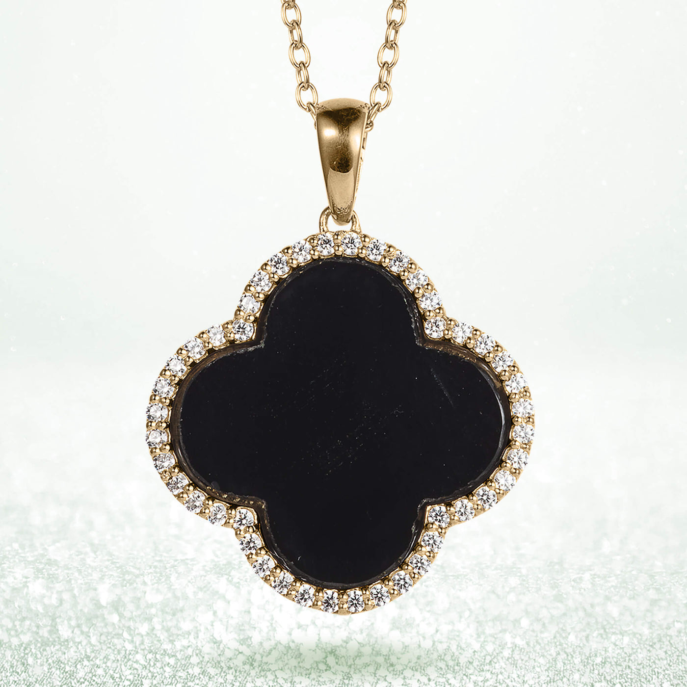 Daniel Steiger Fortuna Clover Onyx Collection