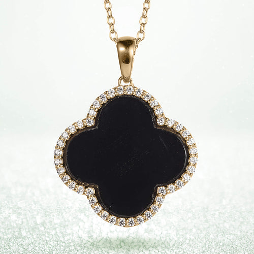 Daniel Steiger Fortuna Clover Onyx Collection