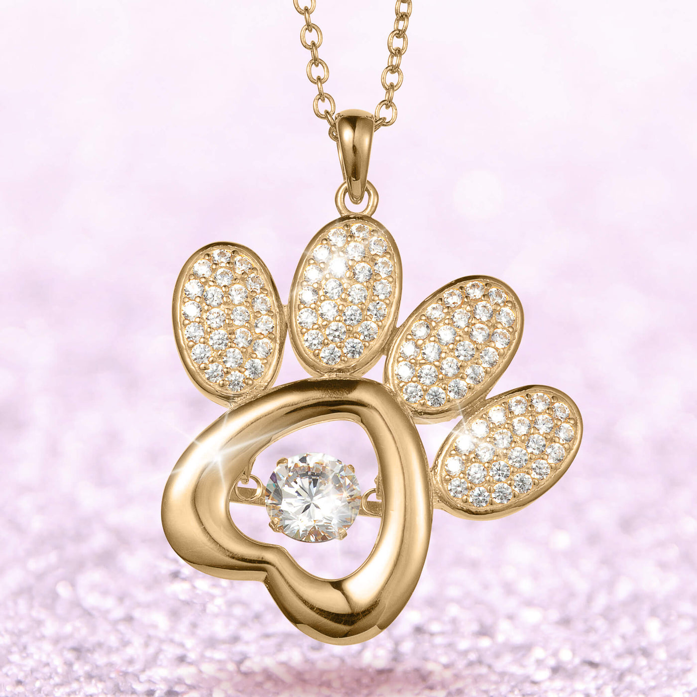 Daniel Steiger Dancing Paw Pendant