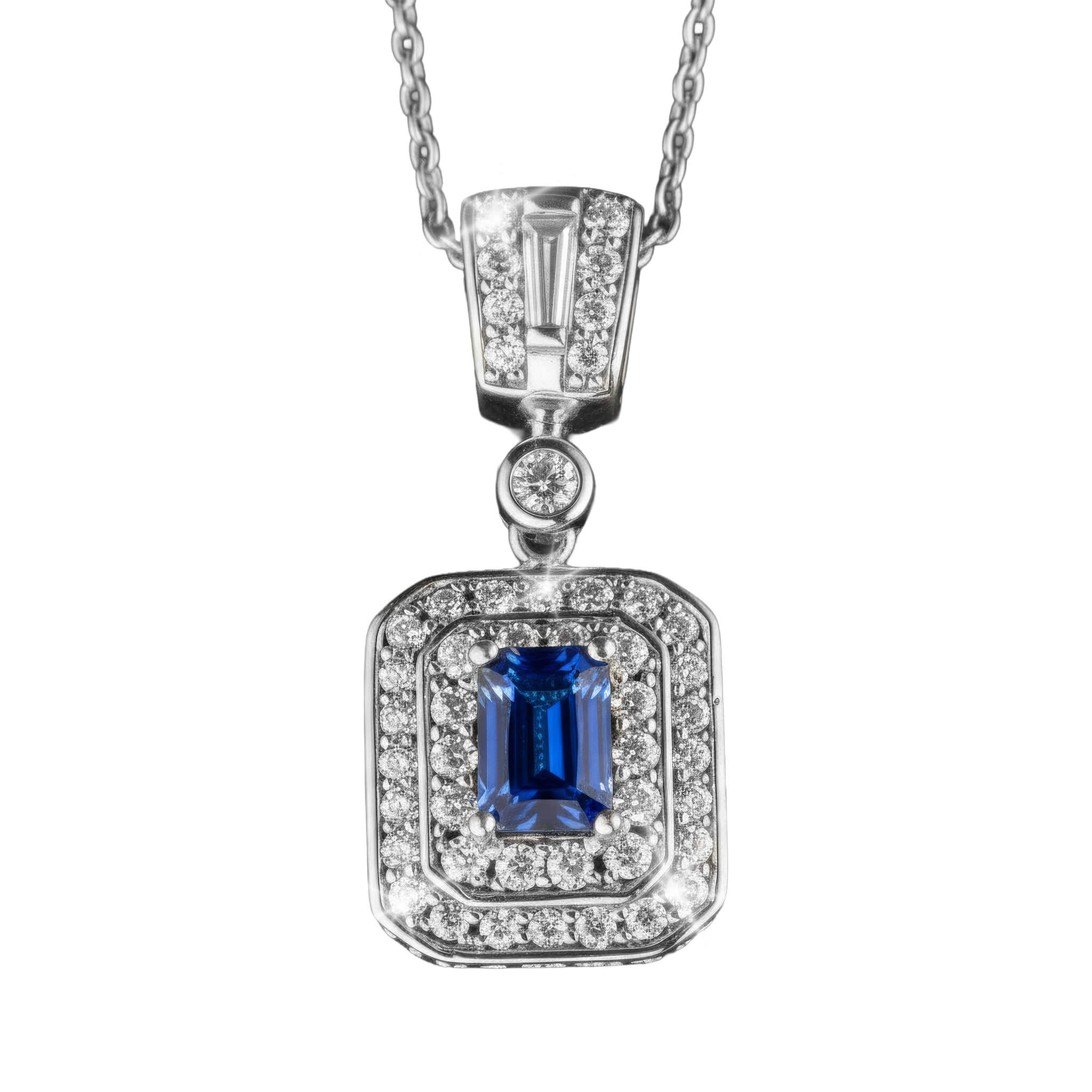 Daniel Steiger South Beach Deco Pendant