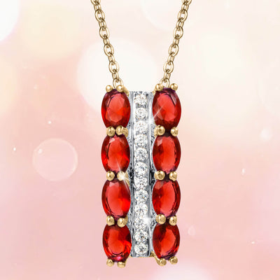 Daniel Steiger Desire Fire Red Pendant