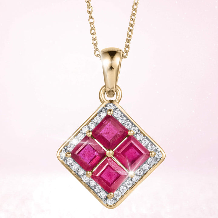 Rouge Lumiere Ruby Pendant