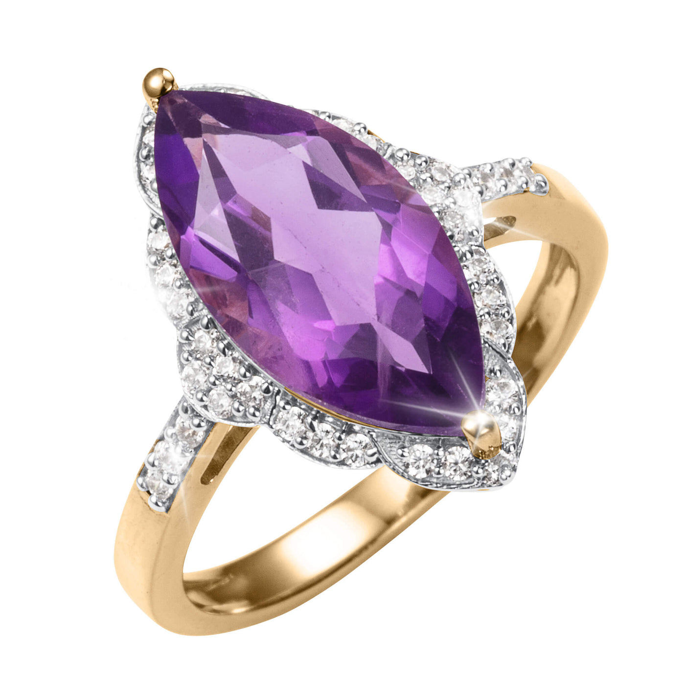 Daniel Steiger Aurelia Marquise Ladies Ring