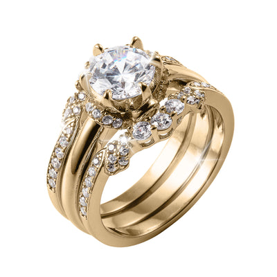 Ardent Embrace Bridal Ring Set