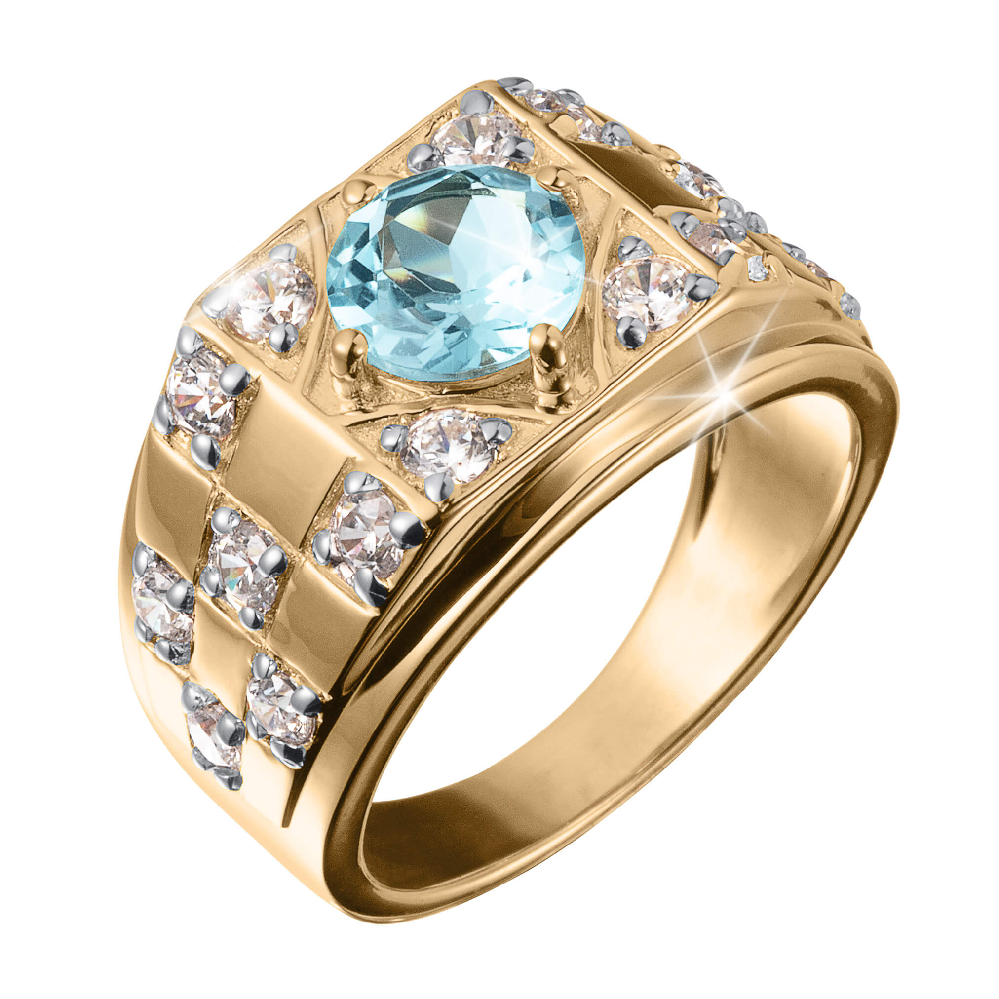 Daniel Steiger Stormbreaker Topaz Men's Ring