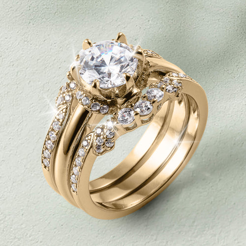 Ardent Embrace Bridal Ring Set