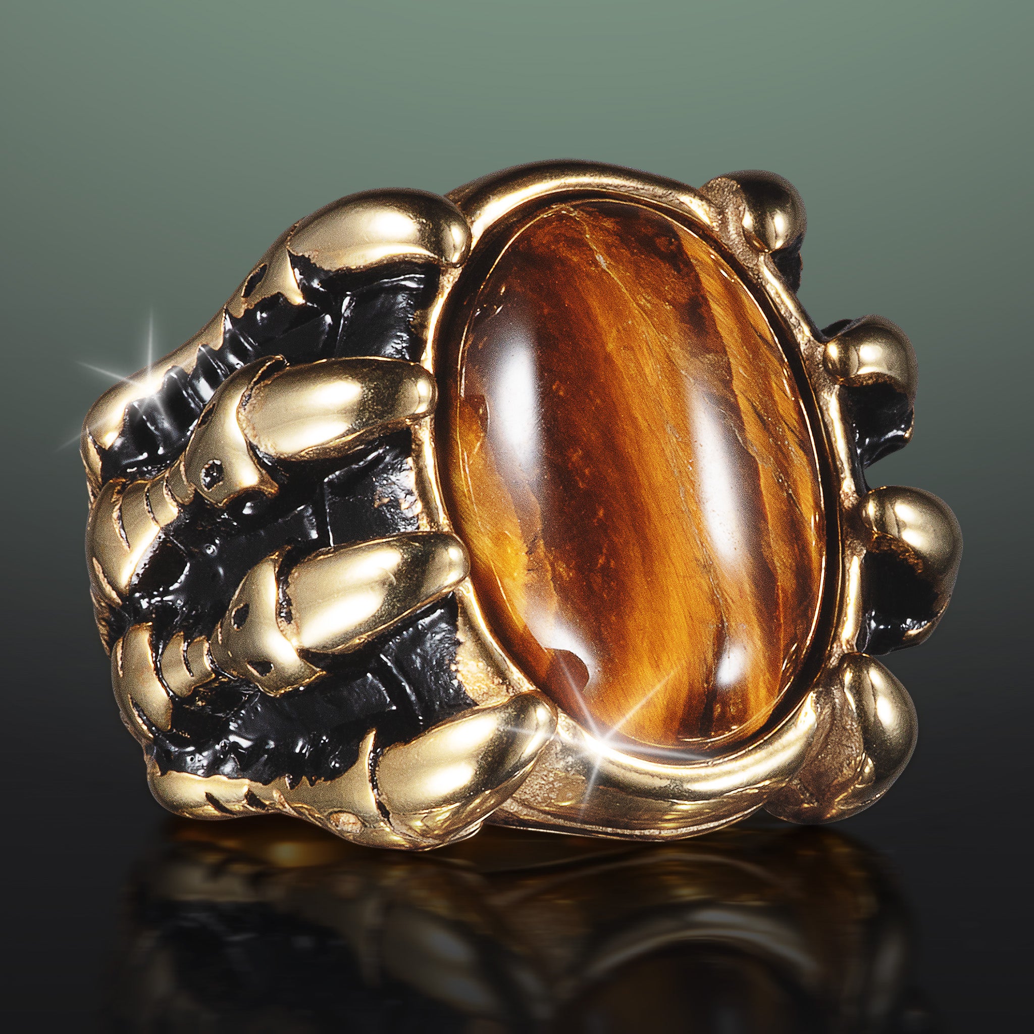 Tiger's Grasp Men'S Ring