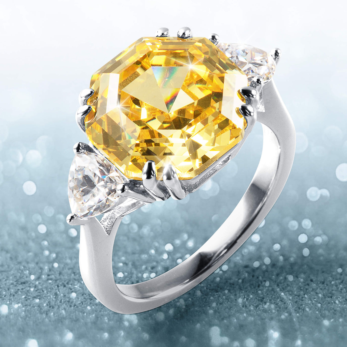 Sunlit Splendour Yellow Ring