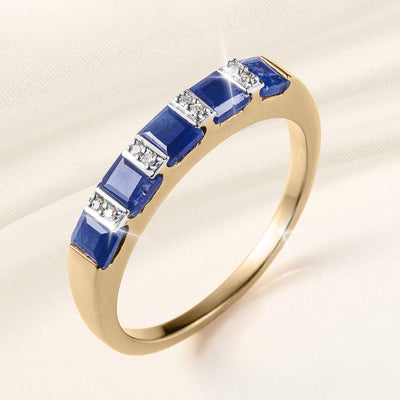 Precious Jewels Sapphire Eternity Ring