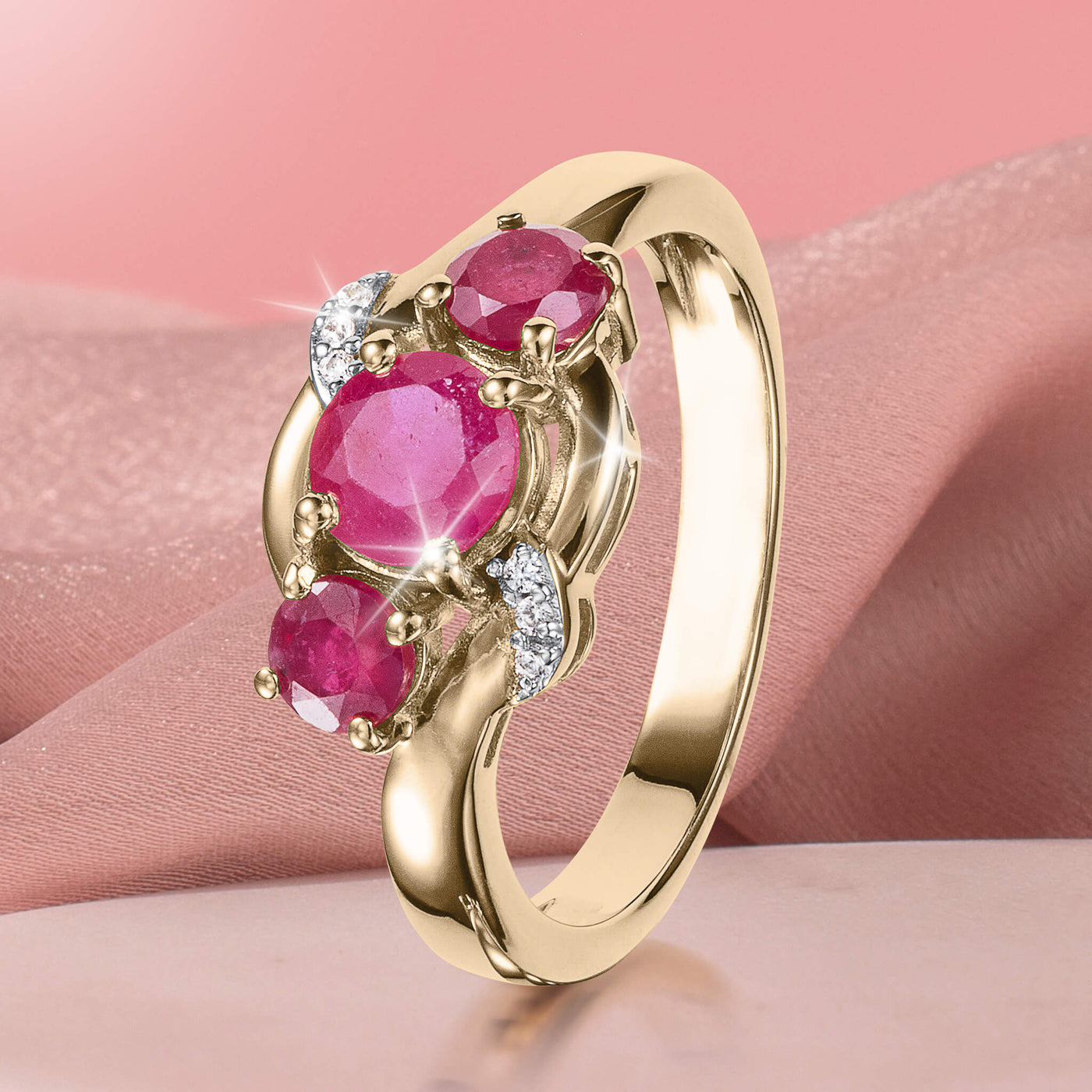 Daniel Steiger Ruby Glow Ring