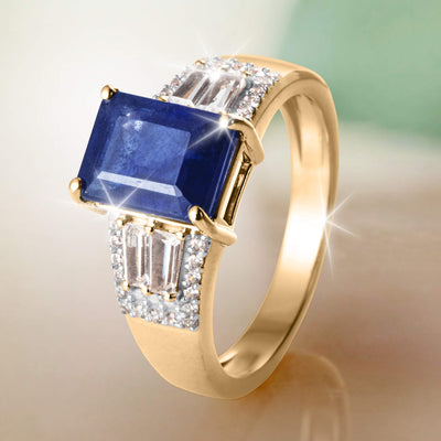 Daniel Steiger Sapphire Deco Dreams Ring
