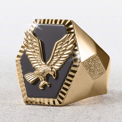 Daniel Steiger Eagle Crest Men's Ring