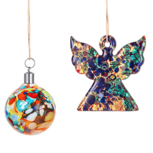 Daniel Steiger Murano Christmas Baubles Set