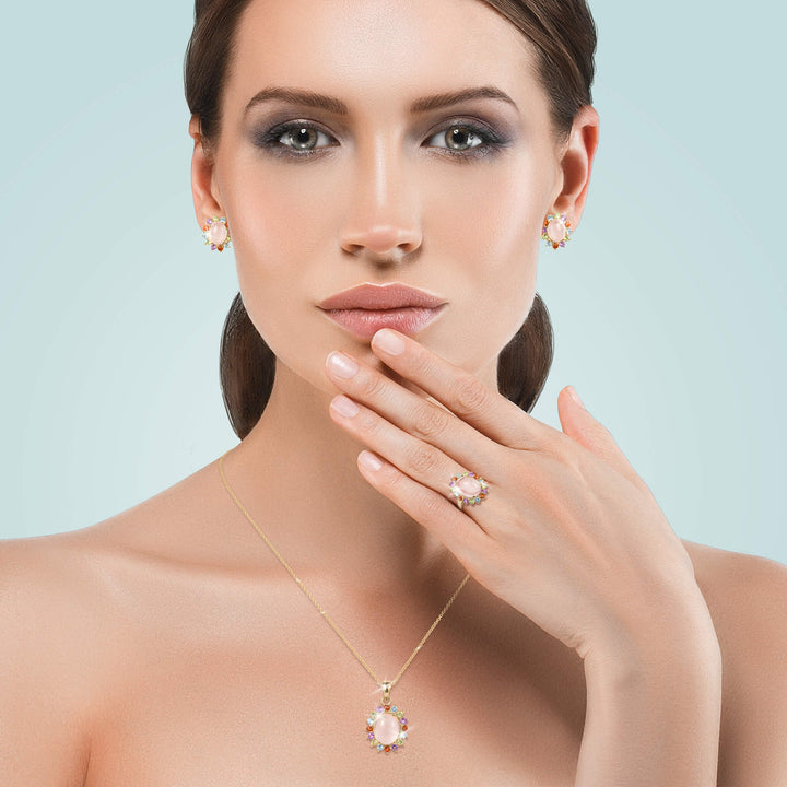Daniel Steiger Rainbow Blushes Ring