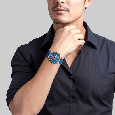 Daniel Steiger Consulate Deep Blue Men's Watch