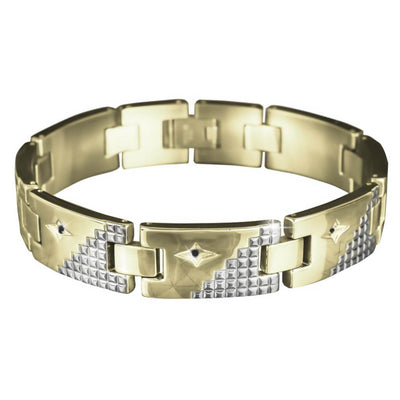 Tetris Steel Bracelet