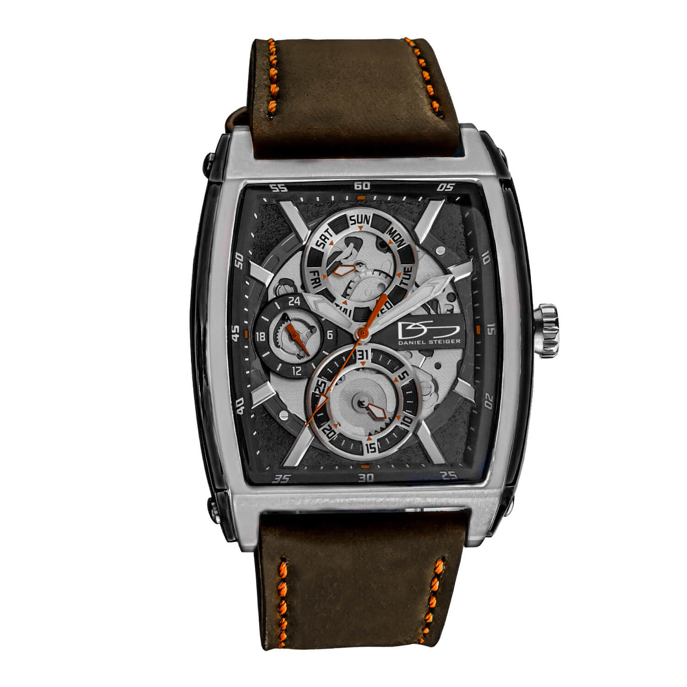 Daniel Steiger Atlas Multi-Function Orange Men's Watch