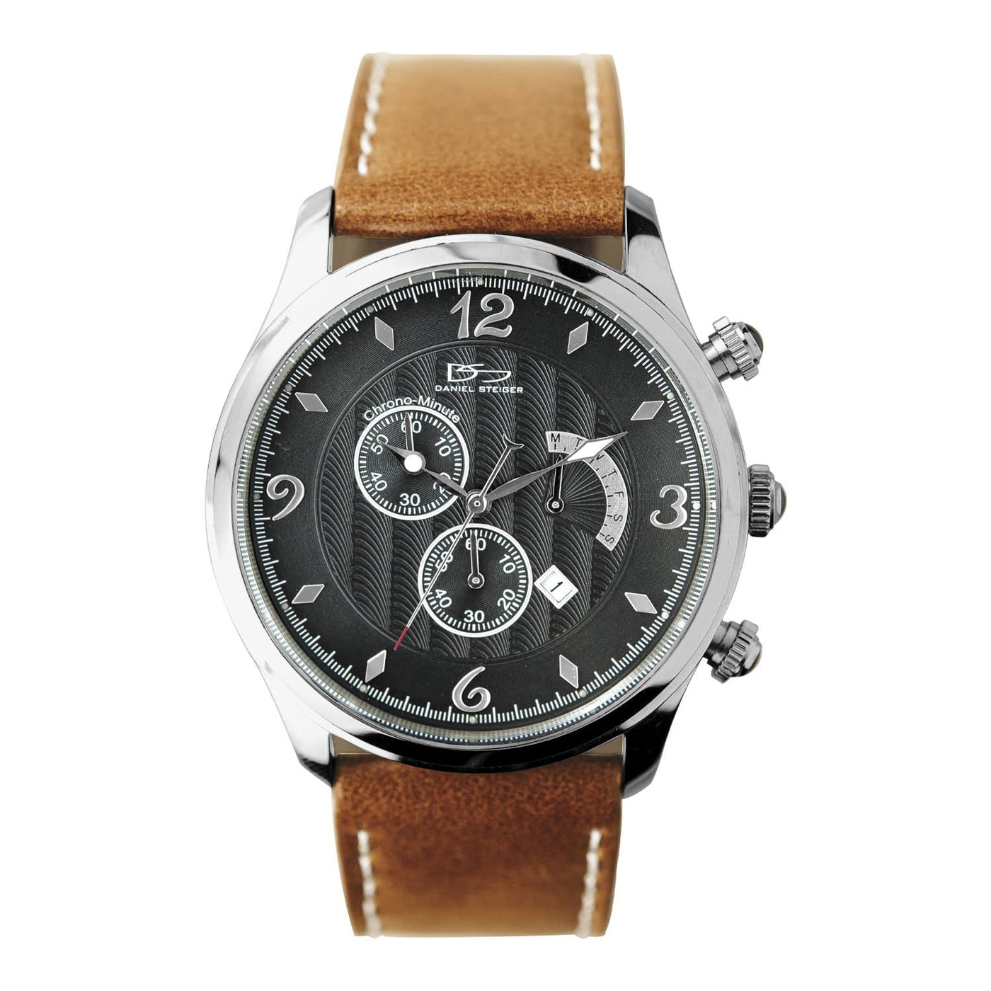 Daniel Steiger Retrograde Elite Steel Watch