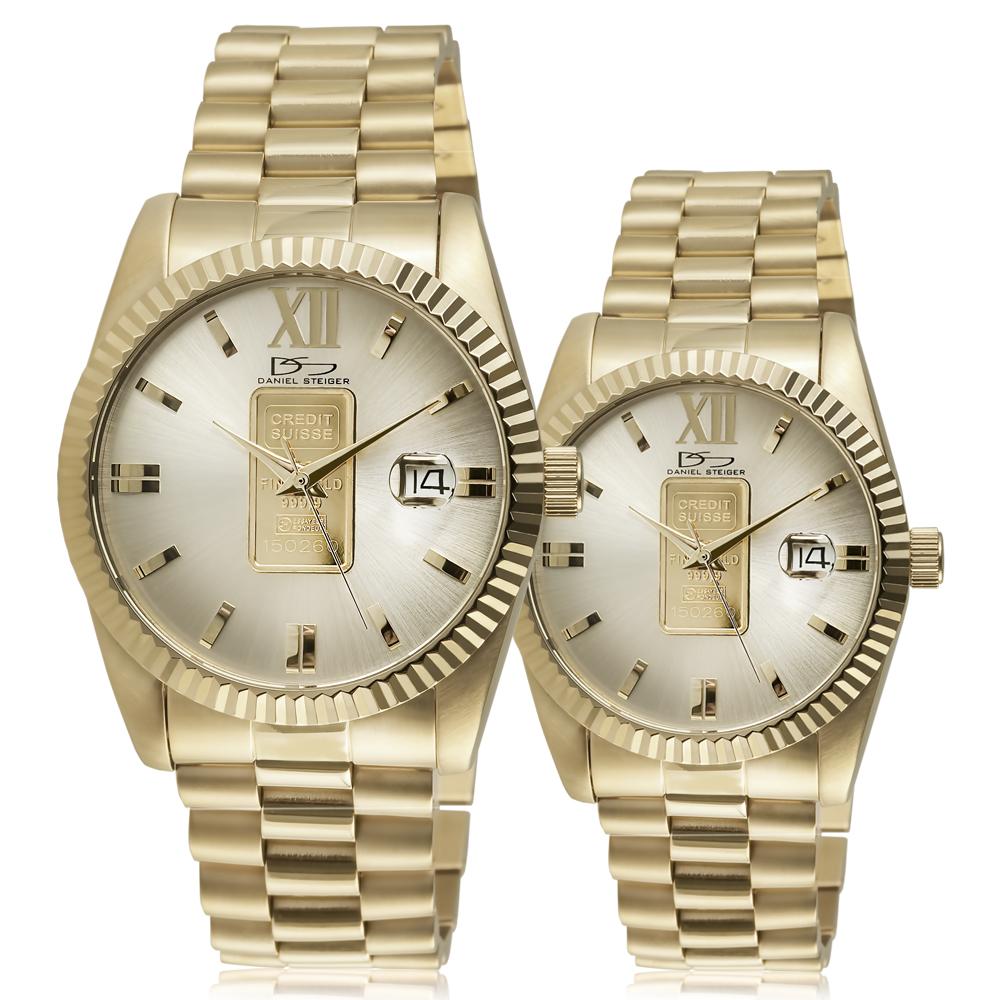Daniel Steiger Limited Edition 24K Ladies' Gold Ingot Watch