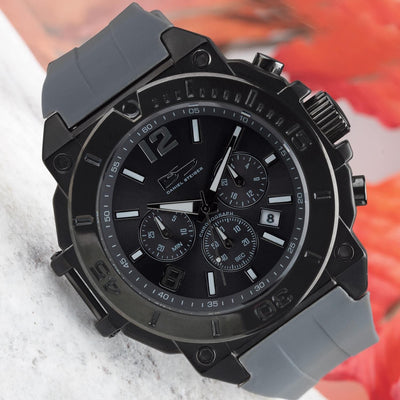 Daniel Steiger Illustrious Gray Chrono Watch