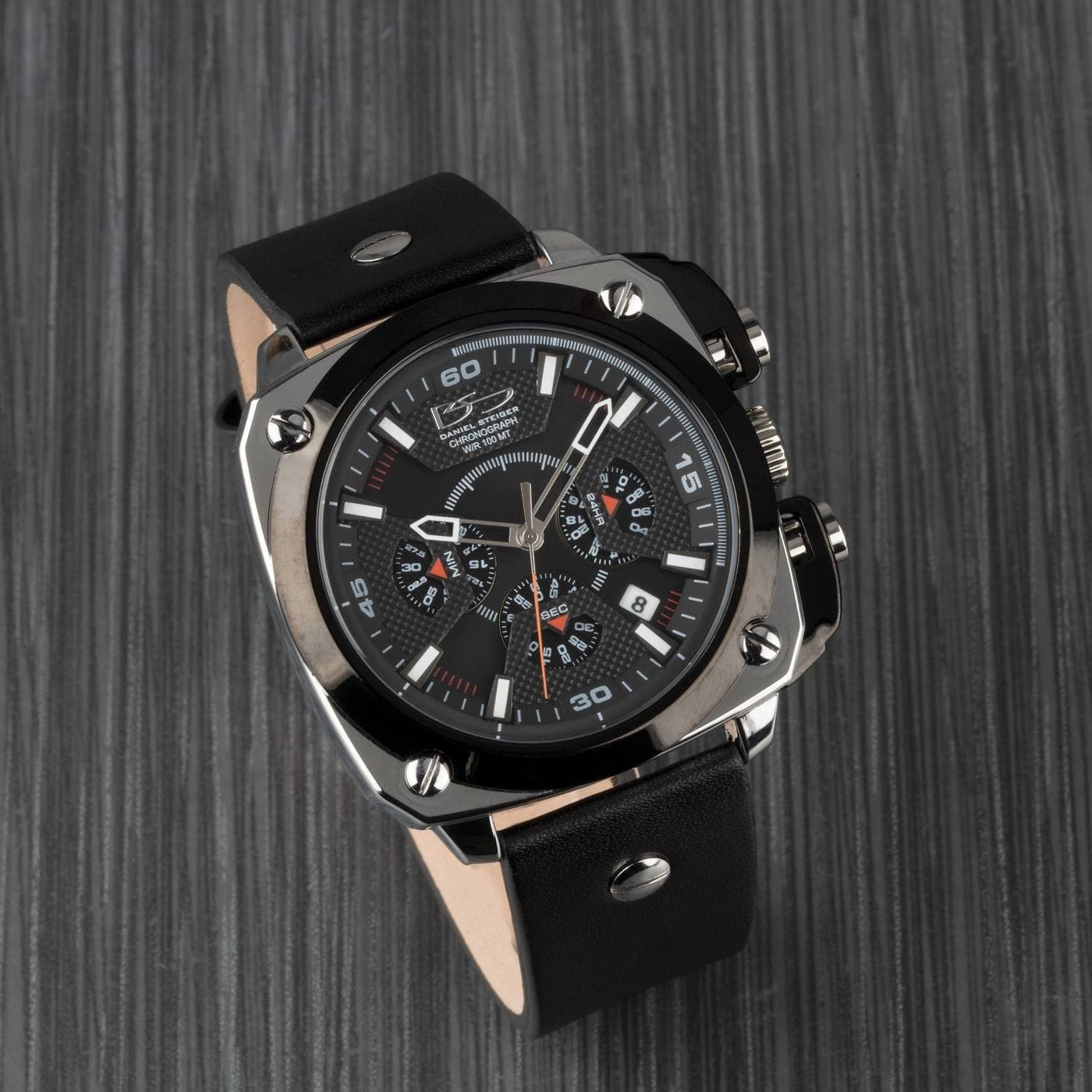 Daniel Steiger Falcon Chronograph Black Watch