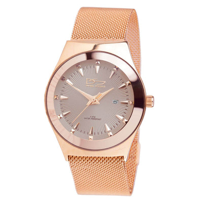 Daniel Steiger Rondo Milanese Magnetic Men's Rose Gold Watch