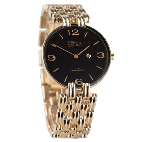 Daniel Steiger Renaissance Classic Yellow Gold / Black Watch