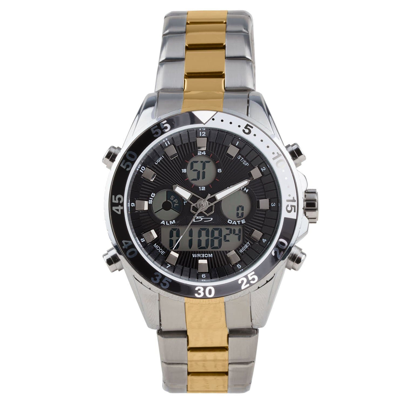 Daniel Steiger Hybrid-Sports Watch Two-Tone Steel