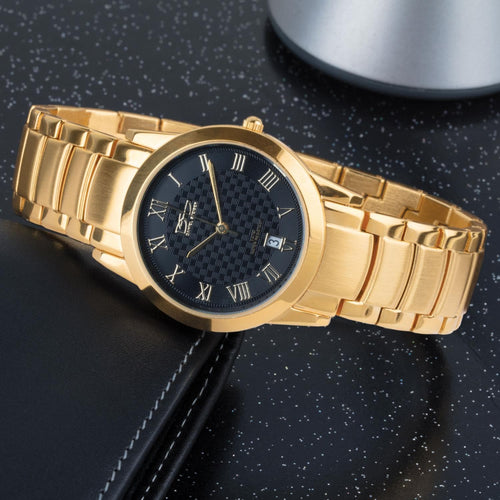 Daniel Steiger Ferrara Classic Gold Watch