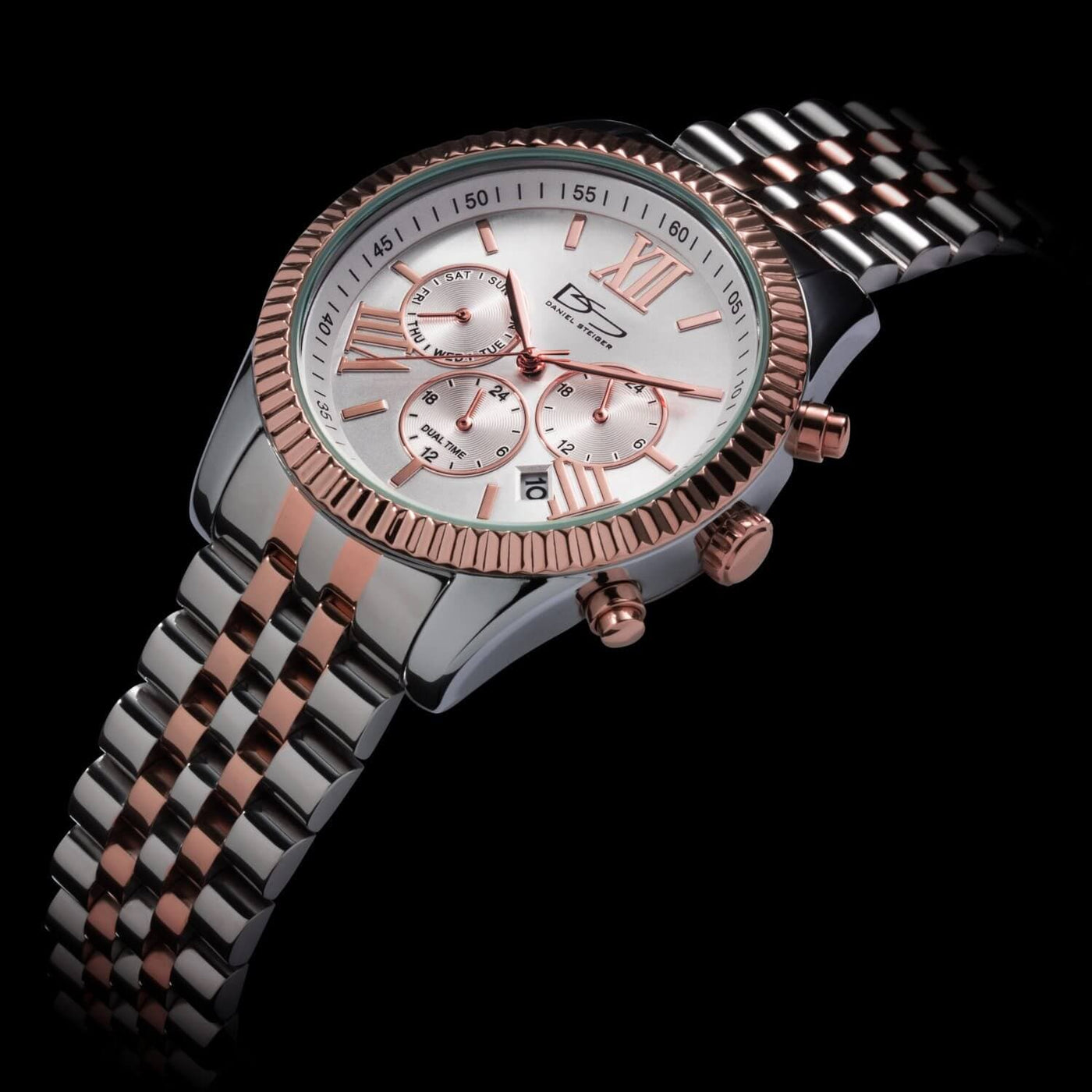 Daniel Steiger Skymaster Rose Gold Watch