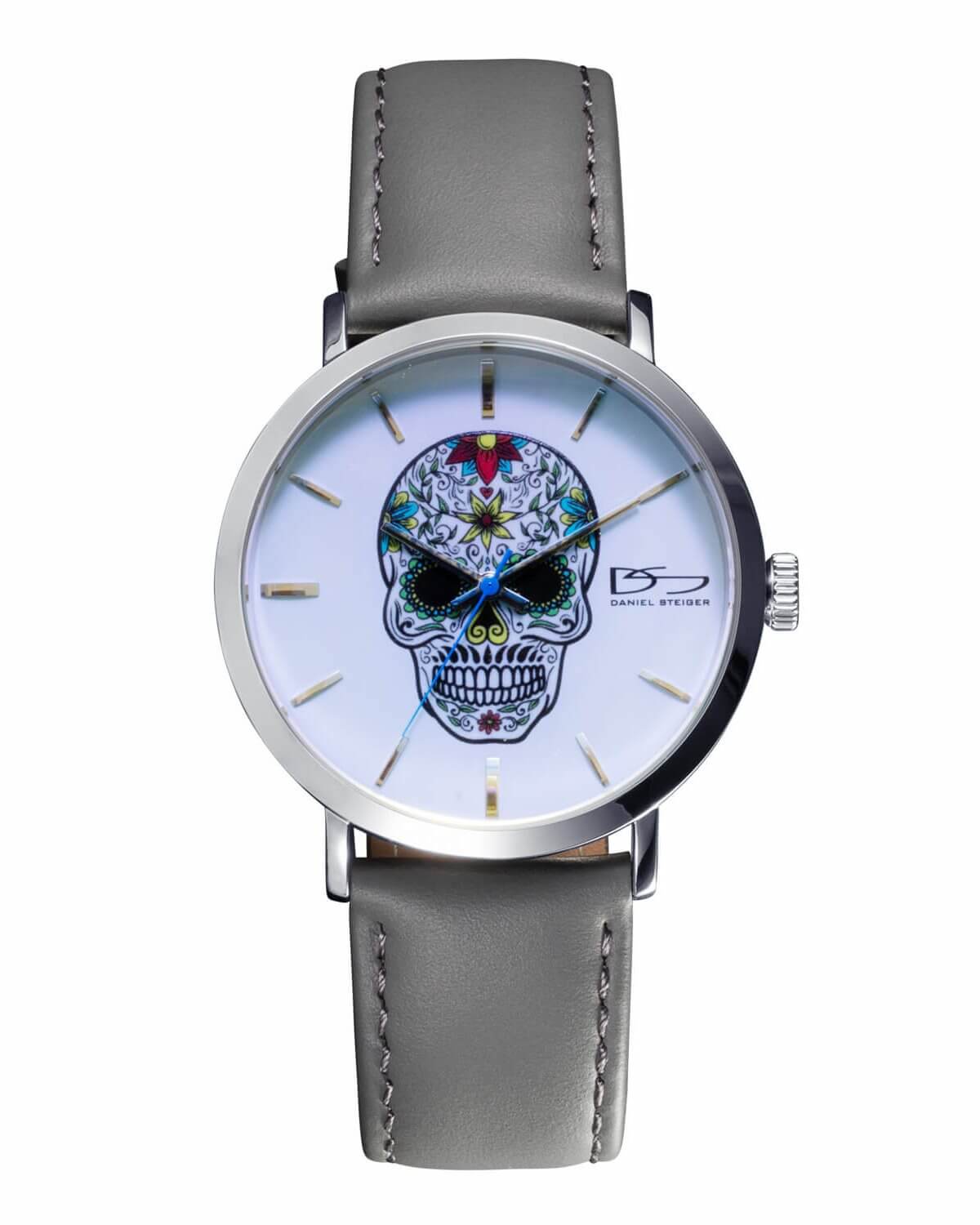 Daniel Steiger Rebel Skull Men's Steel Watch