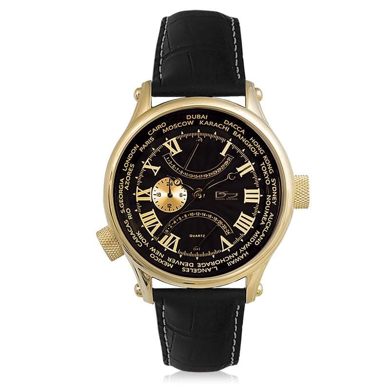 Daniel Steiger World Retrograde Black Watch