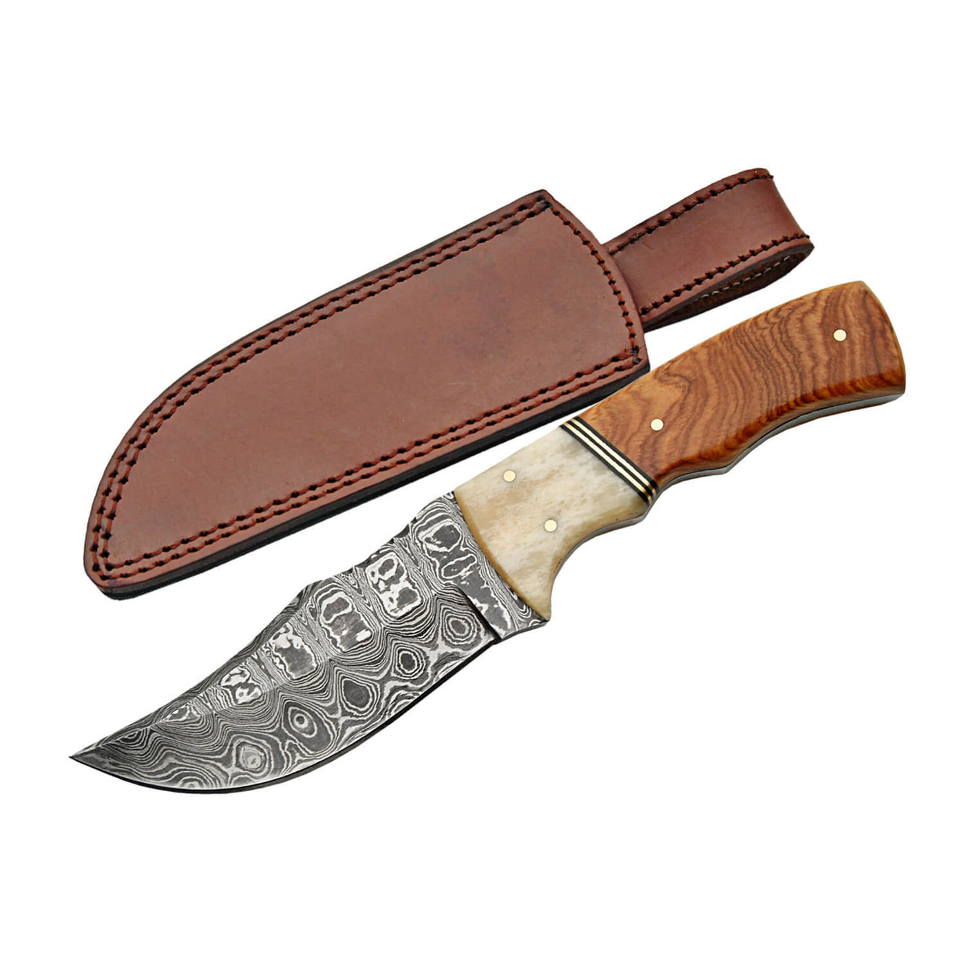 Daniel Steiger Damascus Skinner Knife