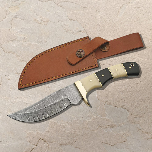 Daniel Steiger Horn & Bone Hunter Knife