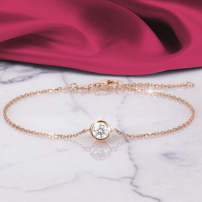 Daniel Steiger Moissanite Blush Bracelet