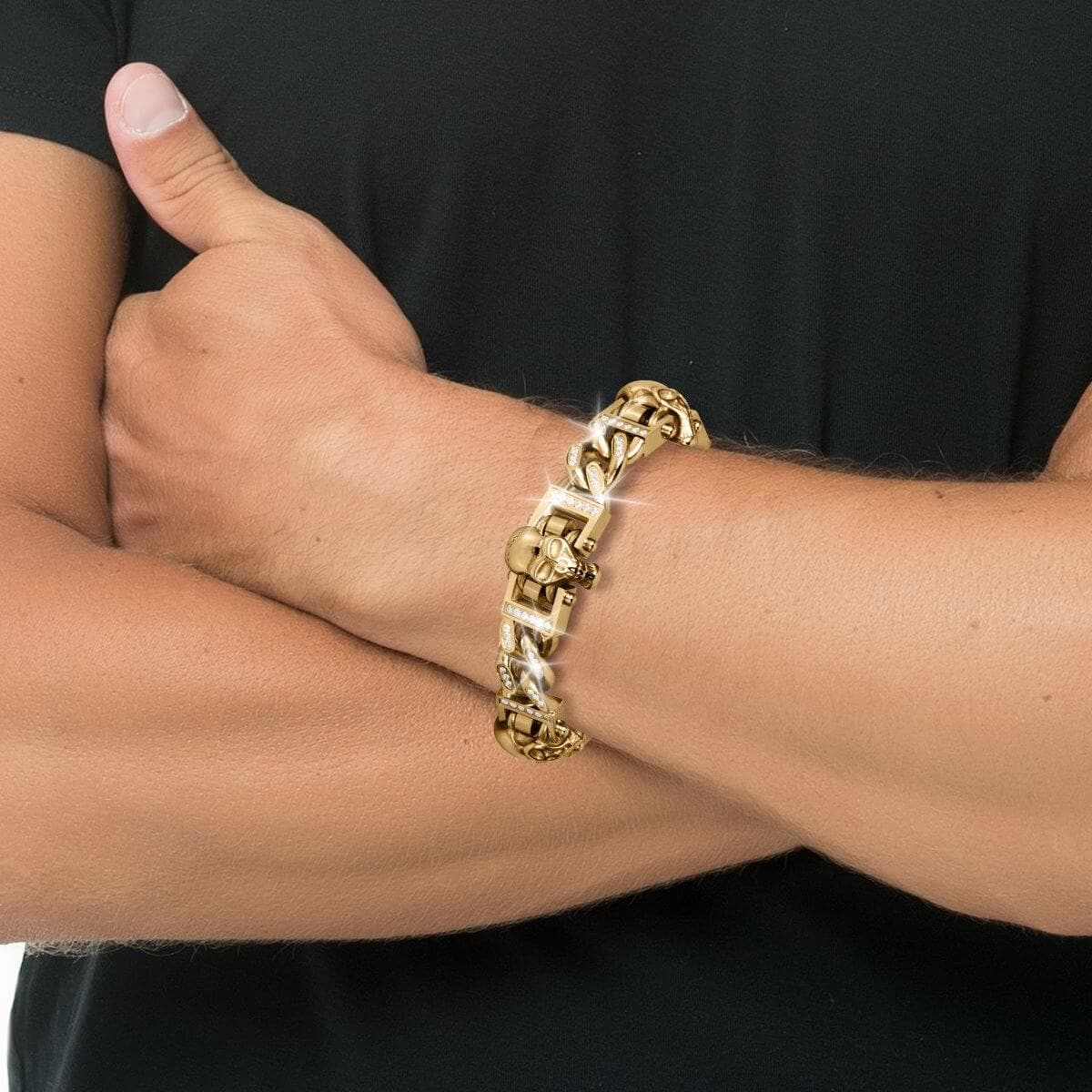 Daniel Steiger Trio Skull Bracelet