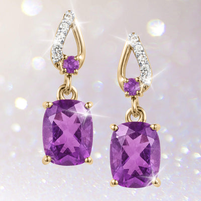 Daniel Steiger Enchanted Amethyst Earring