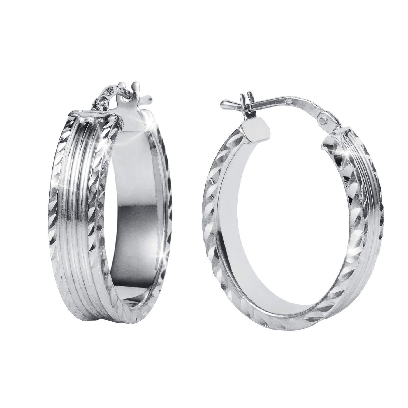 Daniel Steiger Roma Treasures Oval Hoop Earrings