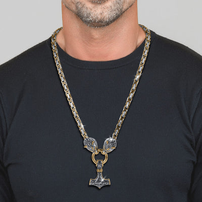 Daniel Steiger Fenrir Byzantine Necklace