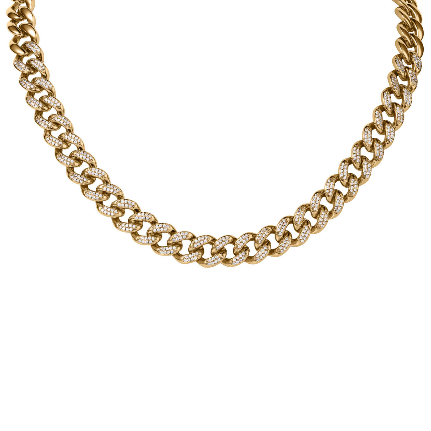 Daniel Steiger Ice Curb Necklace