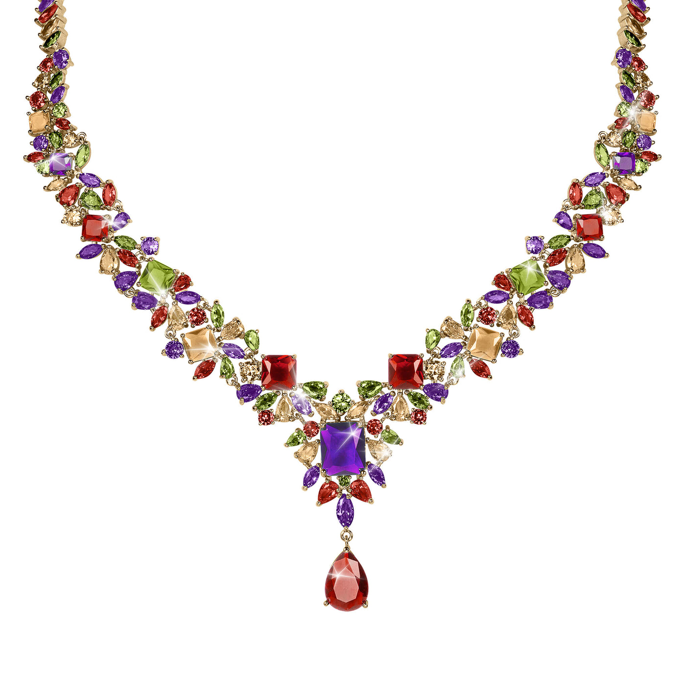 Daniel Steiger Prismatic Passion Necklace