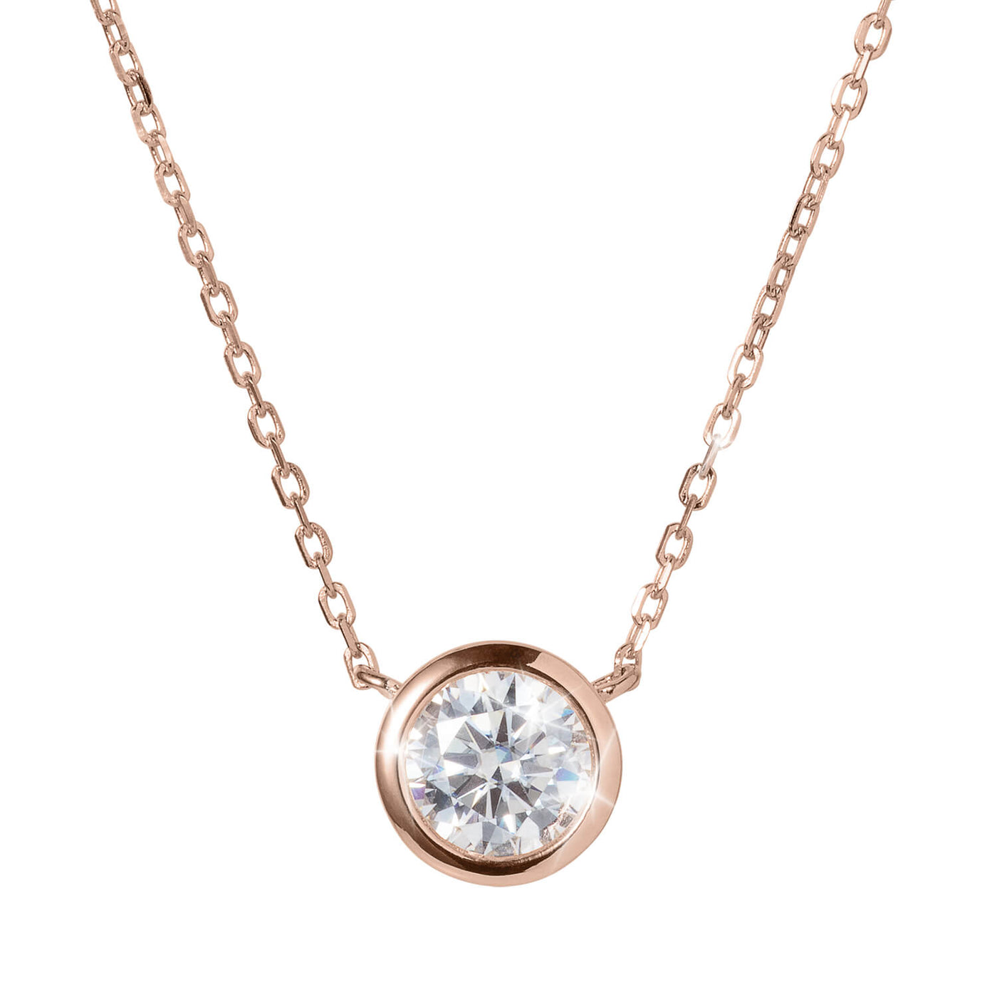 Daniel Steiger Moissanite Blush Necklace