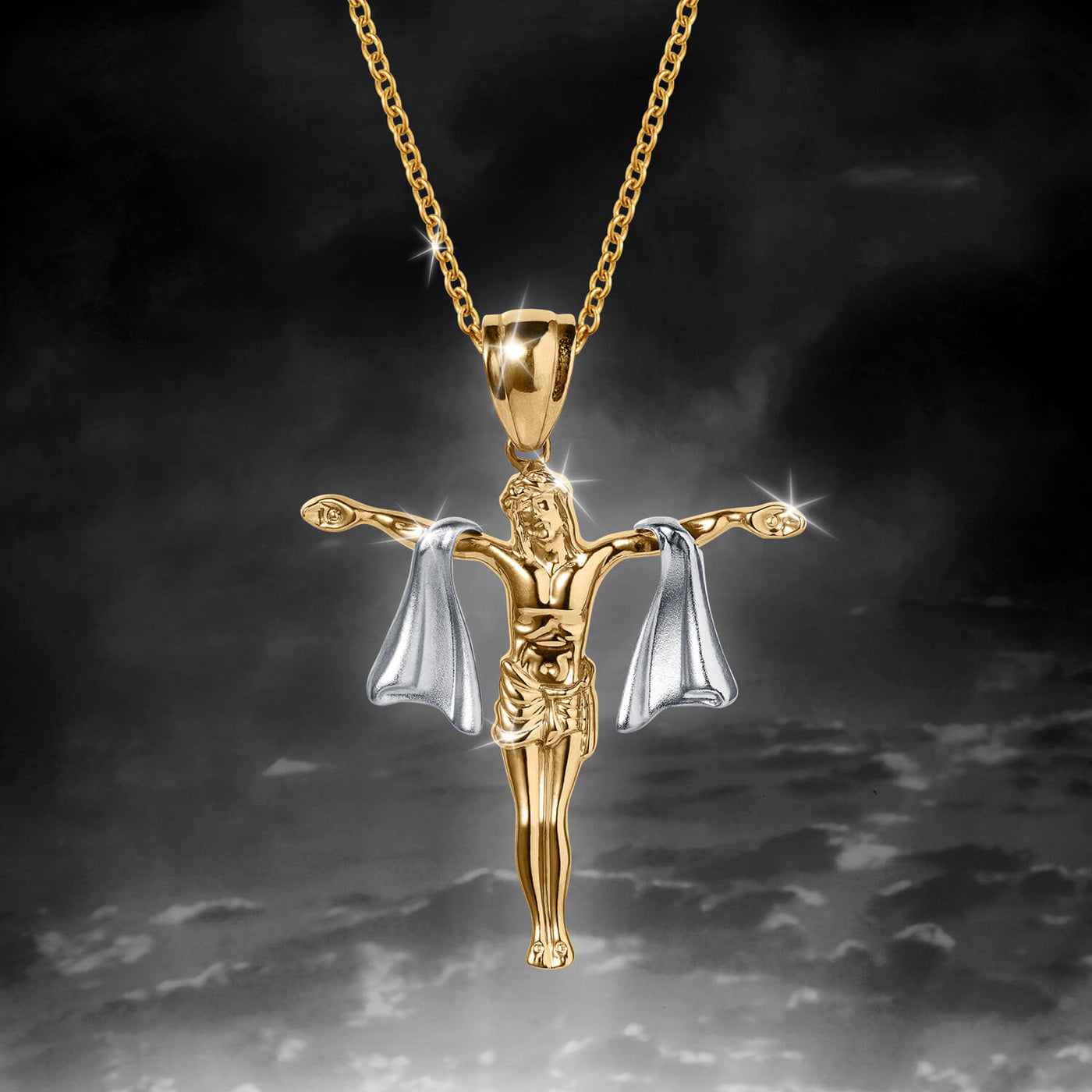 Daniel Steiger Enrobed Crucifix Pendant