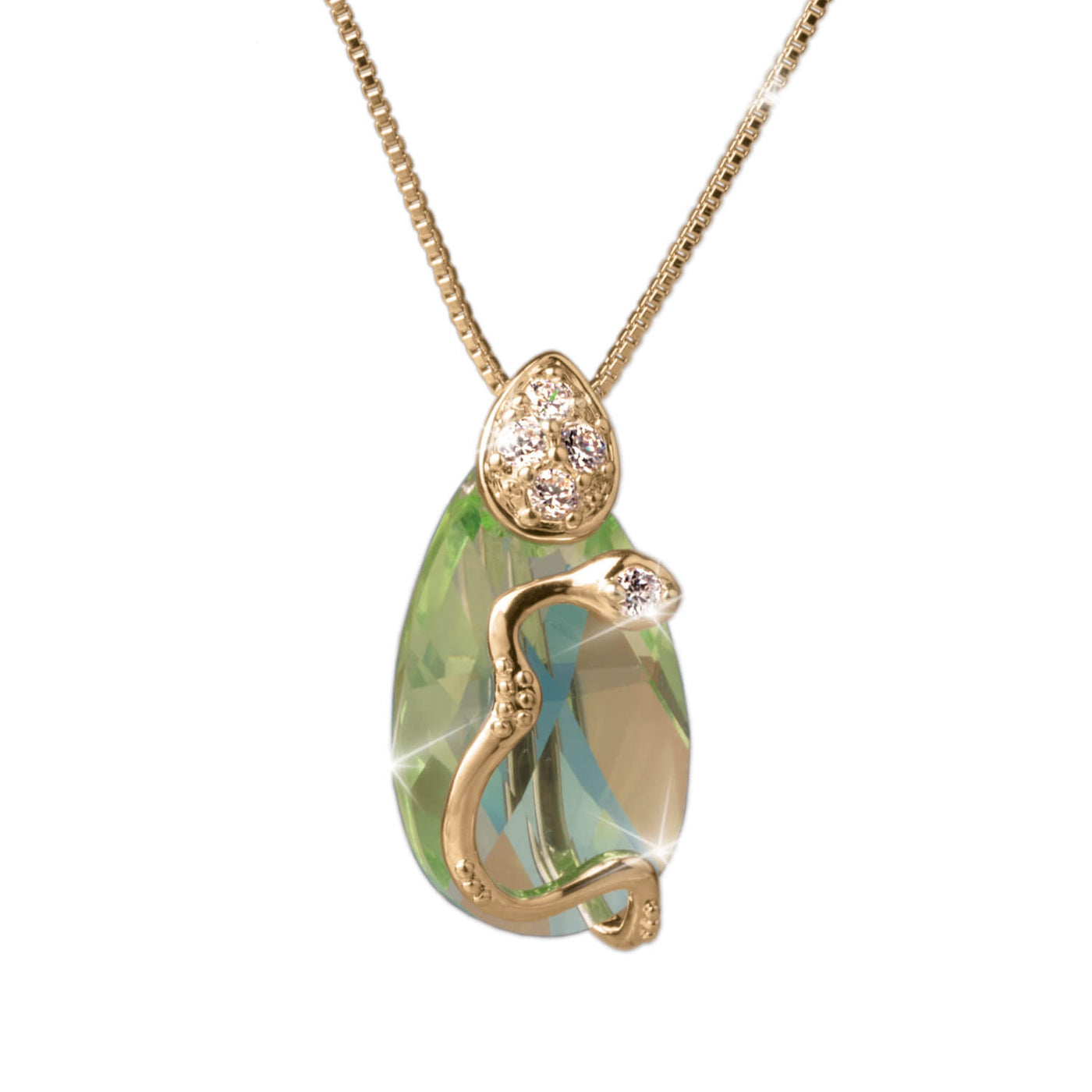 Daniel Steiger Seafoam Serpent Pendant