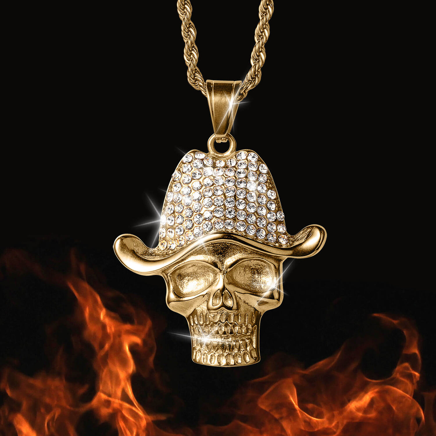 Daniel Steiger Western Skeleton Pendant