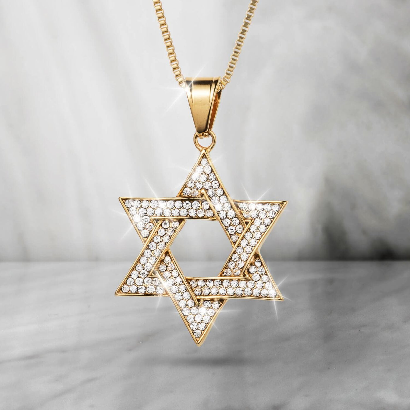 Daniel Steiger Shimmering Star Of David Pendant