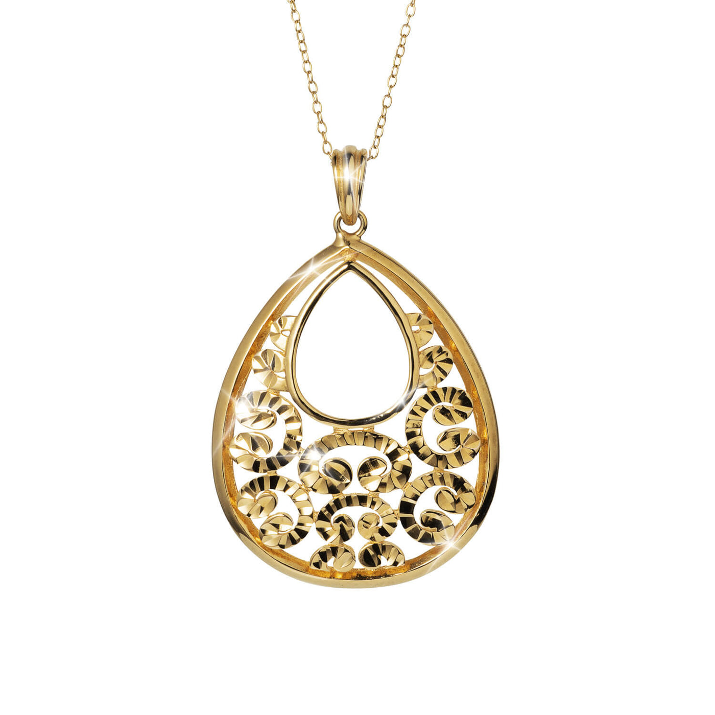 Daniel Steiger Golden Paloma Pendant