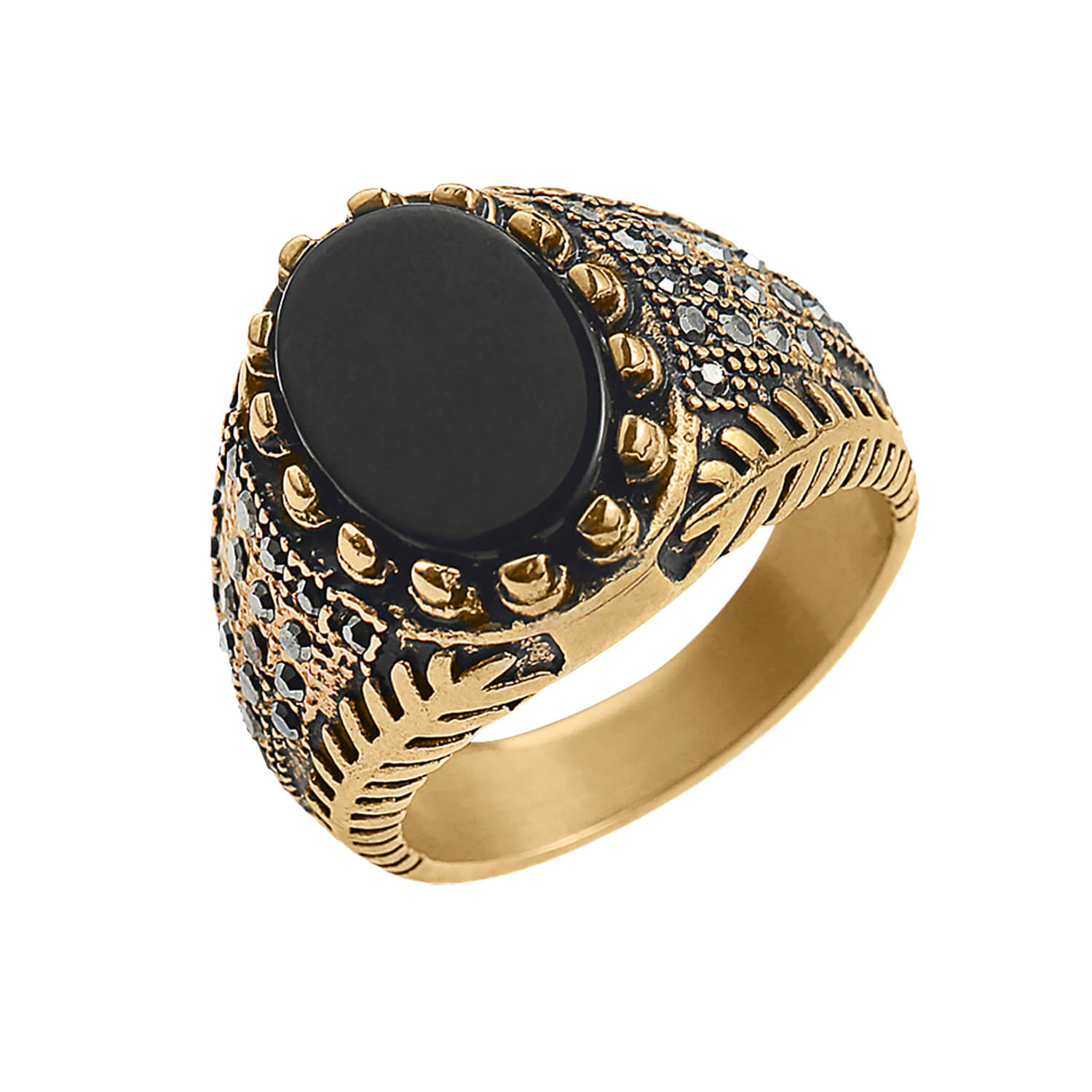 Daniel Steiger Optima Onyx Men's Ring